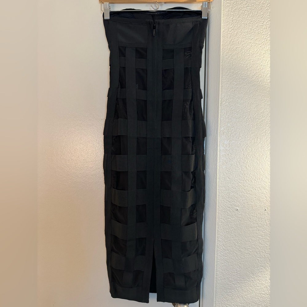 New Hot Night Out Bandage Midi Dress - Picture 14 of 16